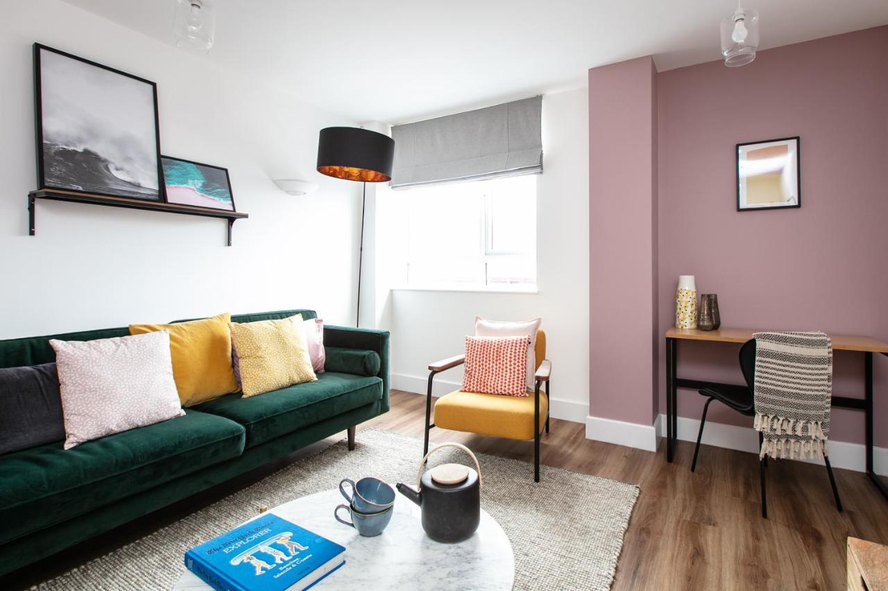 City Centre - Free Parking - Stylish 2 Bedroom Apartment Bristol Eksteriør bilde